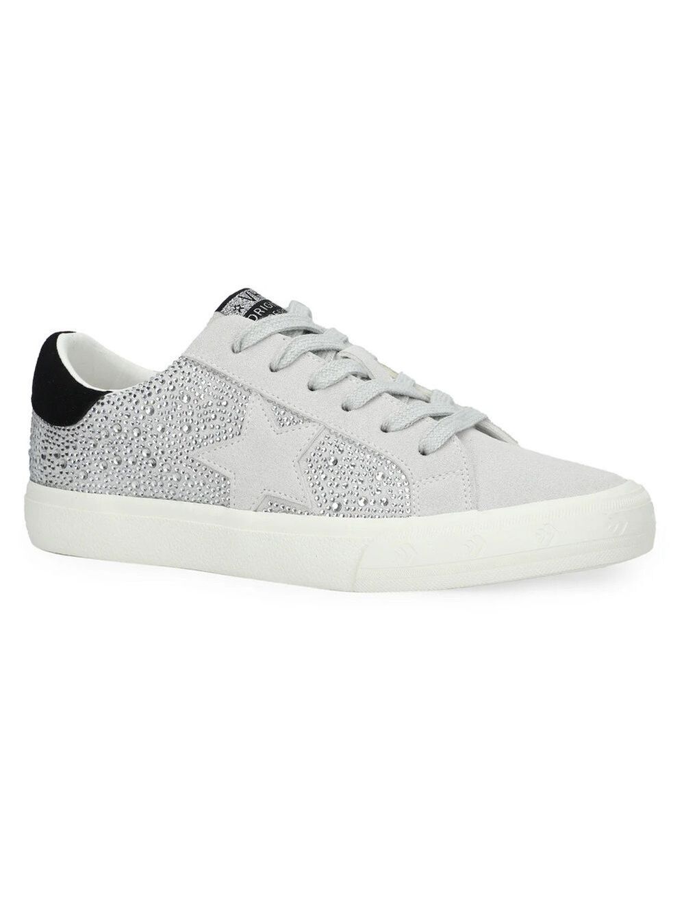 Vintage Havana Women’s rhinestone sneaker-size 7.5-grey/silver-brand new
